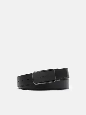 Leather Reversible Tang Belt