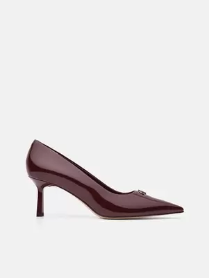 Leather Heel Pumps