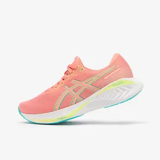 Women's ASICS Running Shoes Gel - Stratus Knit 4 - Guava/Lime Green