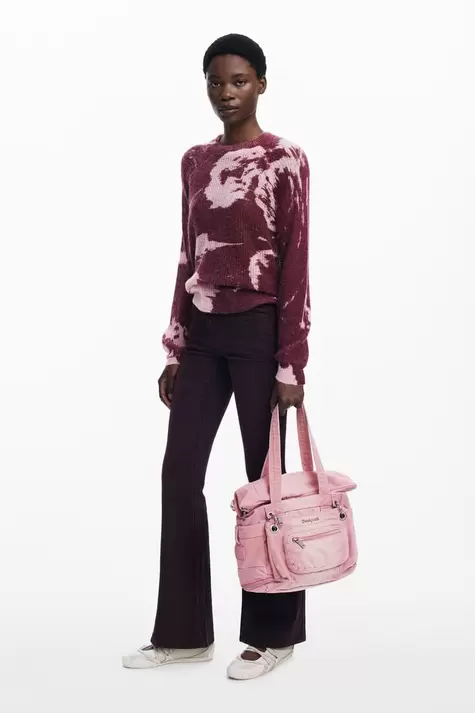 Large multi-position backpack
