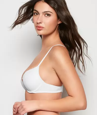 Lace Push Up Bra in Ivory