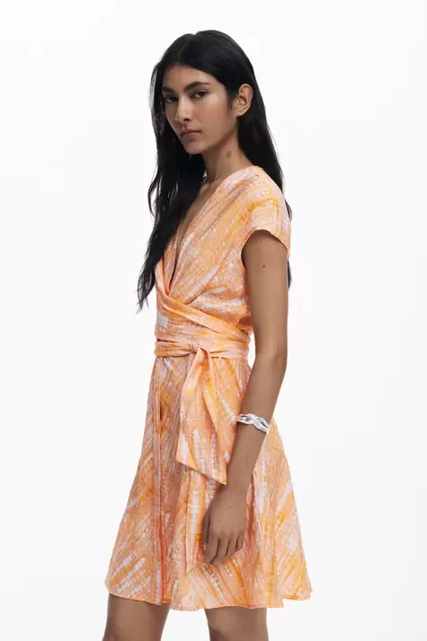 Wrap short dress