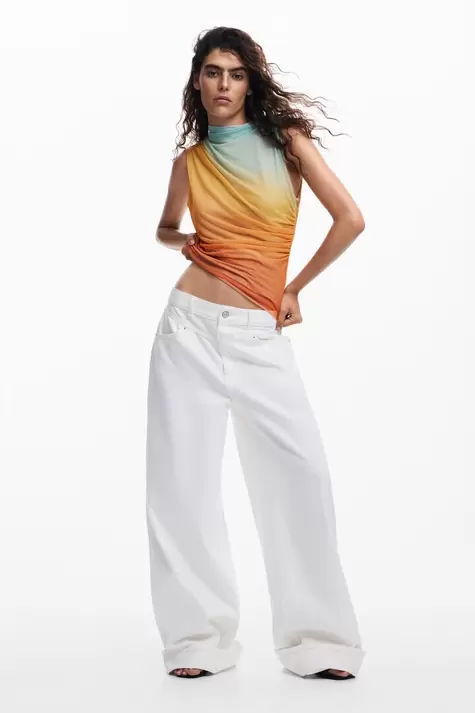 Ombre effect T-shirt