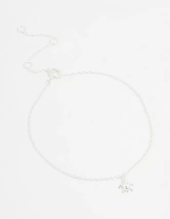 Sterling Silver Turtle Bracelet