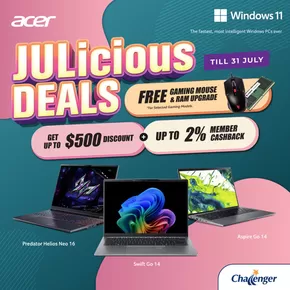 Challenger catalogue in Singapore | Challenger promotion | 2025-07-10T00:00:00.000Z - 2025-07-31T00:00:00.000Z