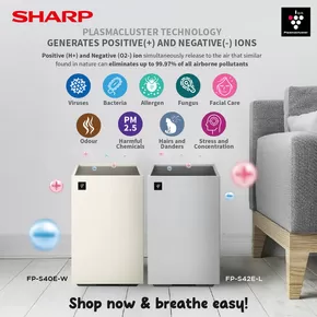 Sharp catalogue in Singapore | Discover attractive offers | 2025-07-13T00:00:00.000Z - 2025-07-27T00:00:00.000Z