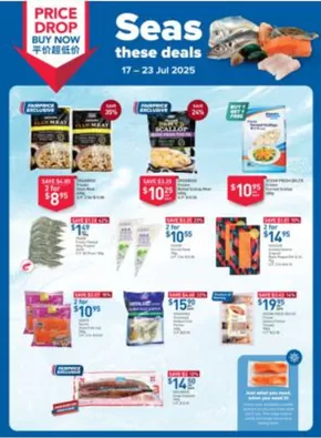 FairPrice catalogue in Singapore | Seas These Deals | 2025-07-17T00:00:00.000Z - 2025-07-23T00:00:00.000Z