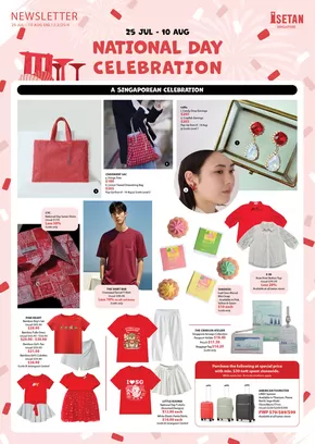 Isetan catalogue | Our best bargains | 2025-07-25T00:00:00.000Z - 2025-08-10T00:00:00.000Z