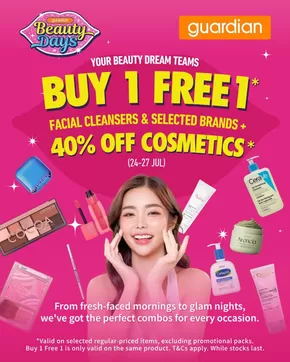 Guardian catalogue in Singapore | New offers to discover | 2025-07-24T00:00:00.000Z - 2025-07-27T00:00:00.000Z
