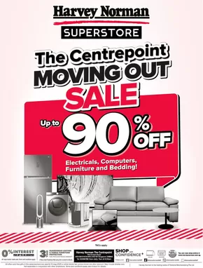 Harvey Norman catalogue in Singapore | Straits Times 26 July The Centrepoint Moving Out Sale | 2025-07-26T00:00:00.000Z - 2025-08-10T00:00:00.000Z