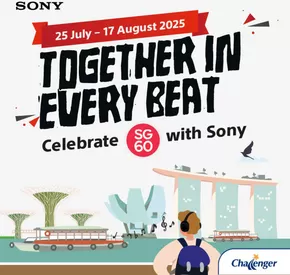Challenger catalogue in Singapore | Great discounts on selected products | 2025-07-25T00:00:00.000Z - 2025-08-17T00:00:00.000Z