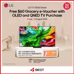 Best Denki catalogue in Singapore | Best Denki promotion | 2025-07-11T00:00:00.000Z - 2025-08-11T00:00:00.000Z
