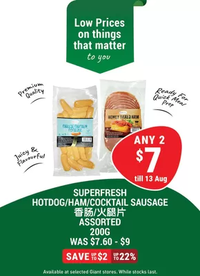 Giant catalogue in Singapore | Discounts and promotions | 2025-07-31T00:00:00.000Z - 2025-08-13T00:00:00.000Z