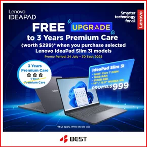 Best Denki catalogue in Singapore | Exclusive deals and bargains | 2025-07-24T00:00:00.000Z - 2025-09-30T00:00:00.000Z