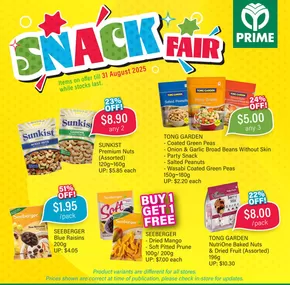 Prime Supermarket catalogue in Singapore | Prime Supermarket promotion | 2025-08-01T00:00:00.000Z - 2025-08-31T00:00:00.000Z