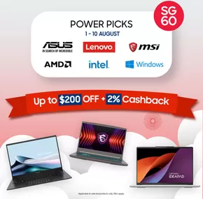 Challenger catalogue in Singapore | Our best deals for you | 2025-08-01T00:00:00.000Z - 2025-08-10T00:00:00.000Z