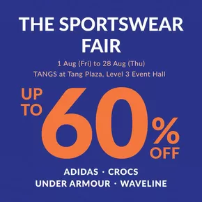 Tangs catalogue | Great offer for all customers | 2025-08-01T00:00:00.000Z - 2025-08-28T00:00:00.000Z