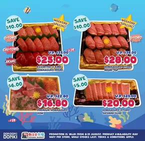 Don Don Donki catalogue in Singapore | Top deals for all customers | 2025-08-08T00:00:00.000Z - 2025-08-31T00:00:00.000Z