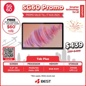 Best Denki catalogue in Singapore | Current bargains and offers | 2025-08-09T00:00:00.000Z - 2025-08-17T00:00:00.000Z
