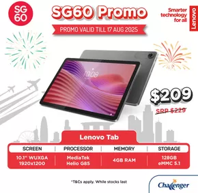 Challenger catalogue in Singapore | Top offers for smart savers | 2025-08-10T00:00:00.000Z - 2025-08-17T00:00:00.000Z