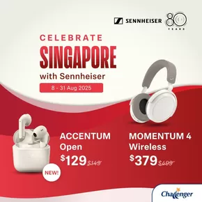 Challenger catalogue in Singapore | Attractive special offers for everyone | 2025-08-08T00:00:00.000Z - 2025-08-31T00:00:00.000Z