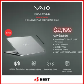 Best Denki catalogue in Singapore | Our best offers for you | 2025-08-12T00:00:00.000Z - 2025-08-26T00:00:00.000Z