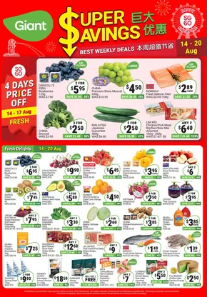 Giant catalogue in Singapore | Super Savings | 2025-08-14T00:00:00.000Z - 2025-08-20T00:00:00.000Z