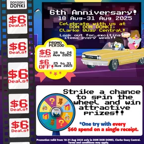 Don Don Donki catalogue in Singapore | Discover attractive offers | 2025-08-18T00:00:00.000Z - 2025-08-31T00:00:00.000Z