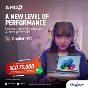 Challenger catalogue in Singapore | Wide range of offers | 2025-08-22T00:00:00.000Z - 2025-09-05T00:00:00.000Z