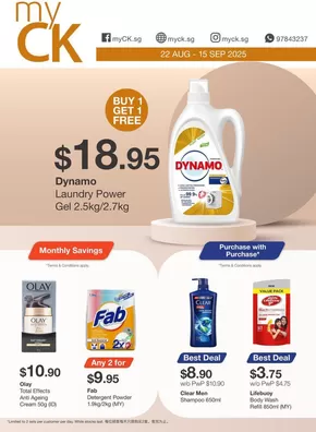 Wide range of offers