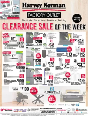 Harvey Norman catalogue in Singapore | Great offer for bargain hunters | 2025-08-23T00:00:00.000Z - 2025-08-27T00:00:00.000Z