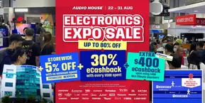 Audio House catalogue in Singapore | Wide range of offers | 2025-08-22T00:00:00.000Z - 2025-08-31T00:00:00.000Z