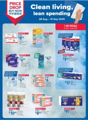 FairPrice catalogue in Singapore | Wipe All Worries Away | 2025-08-28T00:00:00.000Z - 2025-09-10T00:00:00.000Z
