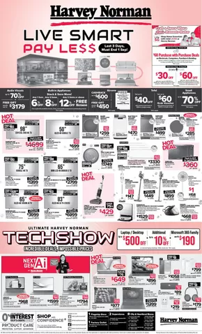 Harvey Norman catalogue | Exclusive deals for our customers | 2025-08-01T00:00:00.000Z - 2025-10-31T00:00:00.000Z