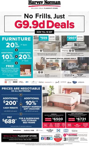 Harvey Norman catalogue | Top offers for all bargain hunters | 2025-09-06T00:00:00.000Z - 2025-09-20T00:00:00.000Z