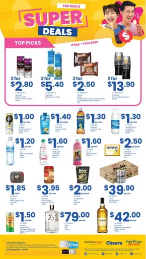 Cheers catalogue in Singapore | Top Deals | 2025-09-08T00:00:00.000Z - 2025-09-22T00:00:00.000Z