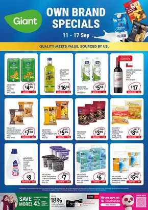 Giant catalogue in Singapore | Own Brand Specials | 2025-09-11T00:00:00.000Z - 2025-09-17T00:00:00.000Z