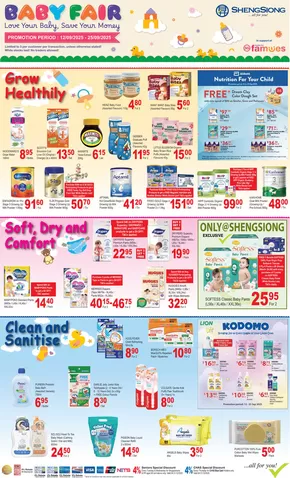 Sheng Siong catalogue in Singapore | Baby Fair | 2025-09-12T00:00:00.000Z - 2025-09-26T00:00:00.000Z