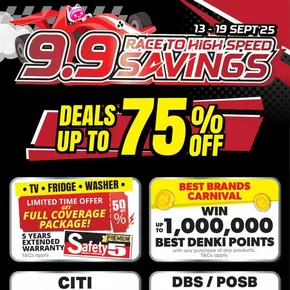 Exclusive bargains