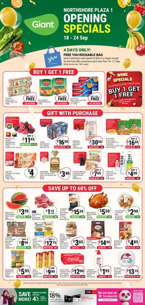Giant catalogue in Singapore | Northshore Opening Specials | 2025-09-18T00:00:00.000Z - 2025-09-24T00:00:00.000Z