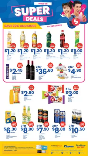 Cheers catalogue in Singapore | Drive-In Deals | 2025-09-19T00:00:00.000Z - 2025-10-03T00:00:00.000Z