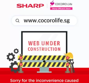 Sharp catalogue in Singapore | Top offers for all bargain hunters | 2025-09-23T00:00:00.000Z - 2025-10-07T00:00:00.000Z