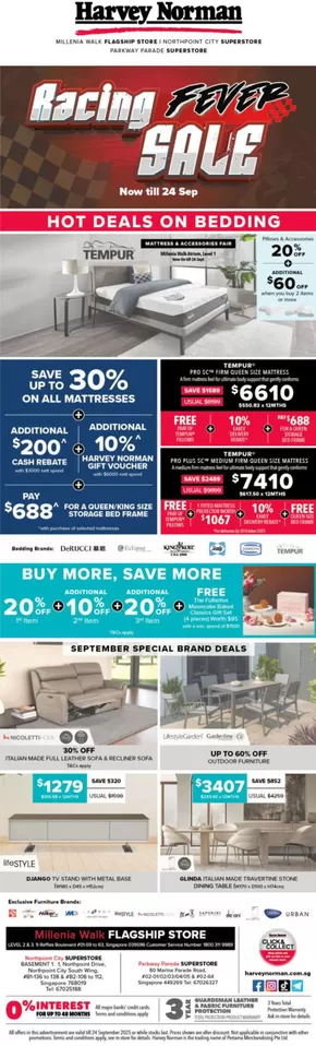 Harvey Norman catalogue | Save now with our deals | 2025-09-24T00:00:00.000Z - 2025-10-08T00:00:00.000Z