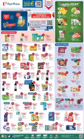 FairPrice catalogue in Singapore | Price Drop Buy Now - Must Buy | 2025-09-25T00:00:00.000Z - 2025-10-01T00:00:00.000Z