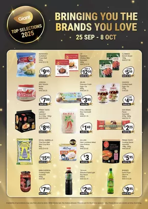 Giant catalogue in Singapore | Top Selections | 2025-09-11T00:00:00.000Z - 2025-10-01T00:00:00.000Z