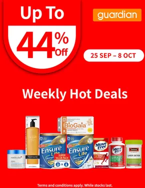 Guardian catalogue | Wide range of offers | 2025-09-28T00:00:00.000Z - 2025-10-12T00:00:00.000Z