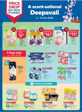 FairPrice catalogue in Singapore | A Scent-Sational Deepavali | 2025-10-02T00:00:00.000Z - 2025-10-15T00:00:00.000Z