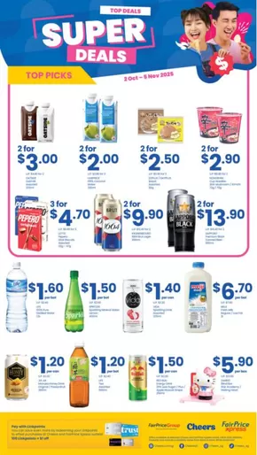 Cheers catalogue in Singapore | Top Deals | 2025-10-03T00:00:00.000Z - 2025-10-17T00:00:00.000Z