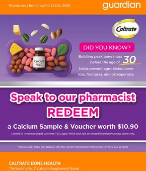 Guardian catalogue in Singapore | Wide range of offers | 2025-10-04T00:00:00.000Z - 2025-10-18T00:00:00.000Z
