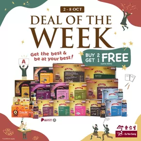 Eu Yan Sang catalogue in Singapore | Wide range of offers | 2025-10-04T00:00:00.000Z - 2025-10-18T00:00:00.000Z
